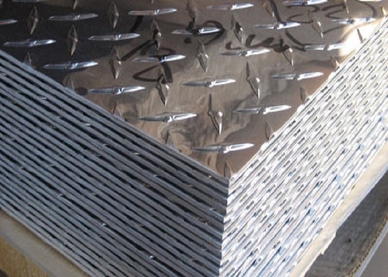 La Cina 5 Antivari Chequer di alluminio Plate1050 1060 strato di pavimentazione di alluminio 3003 5052 6061 fornitore