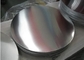 1100 larghezze del cerchio dello strato dell'alluminio hanno personalizzato l'iso in bianco 9001 dei dischi di alluminio certificato fornitore