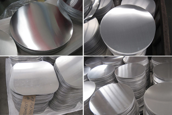 Porcellana 1050 1060 1100 3003 cerchi di alluminio dello strato/metallo rotondo circondano per gli utensili da cucina fornitore