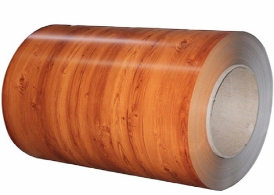 La Cina Bobina di alluminio ricoperta colore di legno 1050 del grano 1100 3003 coil coating del PE PVDF fornitore