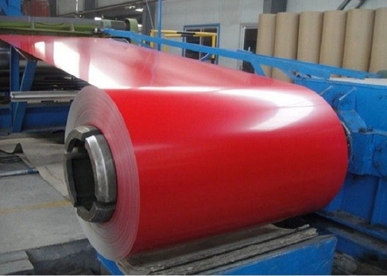 La Cina Il colore di RAL ha ricoperto la bobina di alluminio di resistenza all'urto ricoprente ≥9J del poliestere fornitore